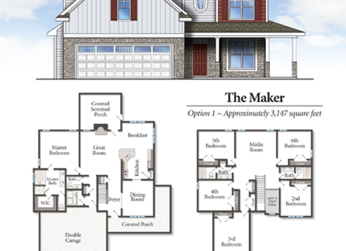 A home builder that allows customweers to design their homes online before ordering.